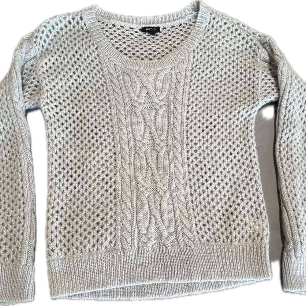 Apt. 9 Women's Gray Sweater